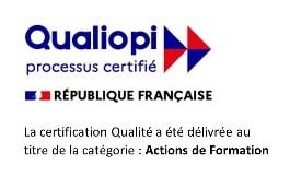 Notre organisme est certifié Qualiopi pour les Actions de formation
