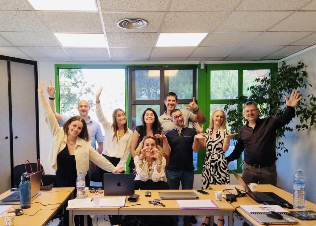 Les futurs formateurs, heureux en fin de session, et prêts à affronter leurs apprenants !